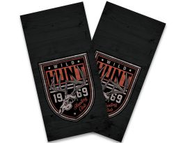 "Wild Hunt Deer Skull" Cornhole Wrap